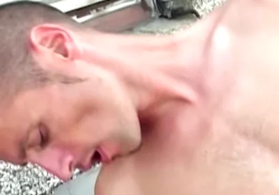 Bareback Rooftop Scene-4 Handsome Gay Man Enjoys His Neighbor's Ass on the Roof