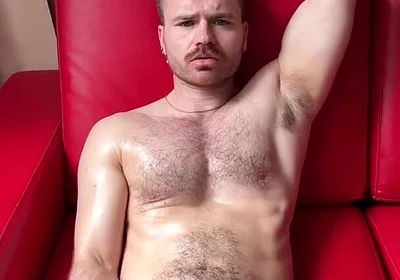 Ftm Solo Masturbation: Massage Oil, Hairy Bush, Feet, Squirting