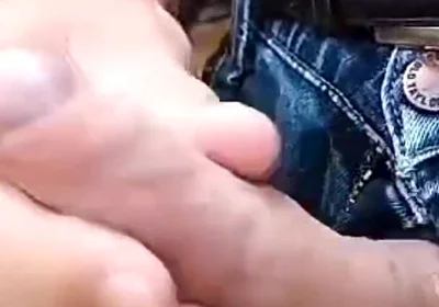 Mature Man Masturbating in Public Places