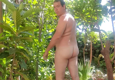 Naked in Garden