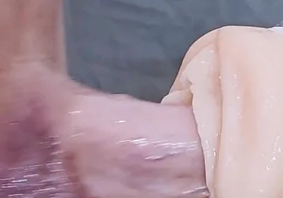 Big Slippery Cock Cums for Fleshlight Asmr Moaning Grunting