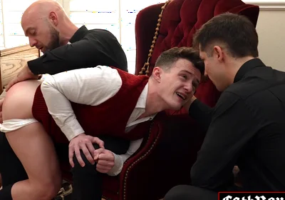 Whaam! Oh- Aah! That Hurts!!! You Like It This, Ehh? Im Gonna Spank You Harder! - Eddie Patrick, Tarzan Top And Grant Ducati