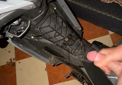 Cum of My Bike