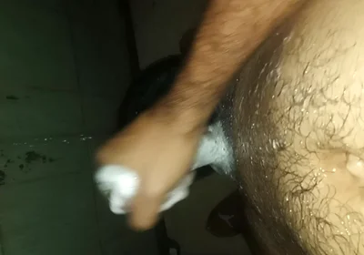 Man in the Shower Licks His Shoulder and Suddenly Feels Like Masturbating
