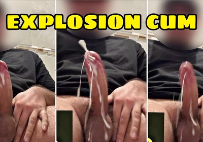 Sexy Gay Video Call Ends with an Explosive Slurp of Dripping Cum