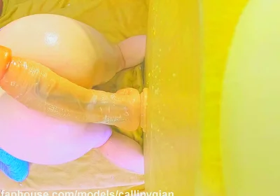 Mega Dildo Rips My Asshole Apart and Analgasm