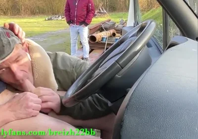 Truck stop cock sucking