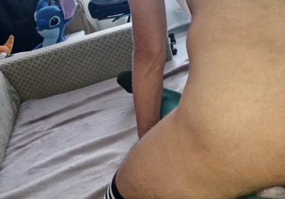 Two Sissy Femboys Covered in Cum on Their Tights From Hot Ass Fucking with Big Cocks