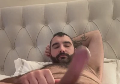 This Is How I Wake up Every Morning! Coffee in Bed While I Play with My Boner