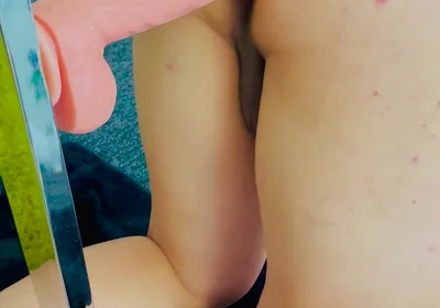 Big Dildo Anal Play