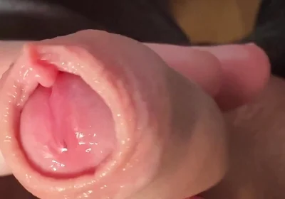 Play with My Little Cock and the Long Foreskin (slow Motion)