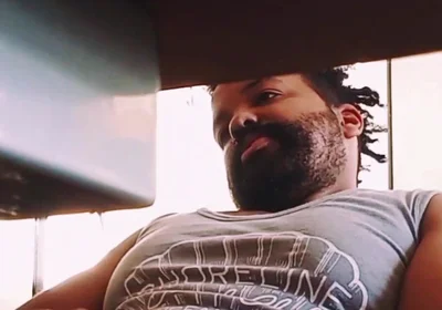 Hot BBC Stepdaddy Strokes Wet Cock and Cums All Over Himself
