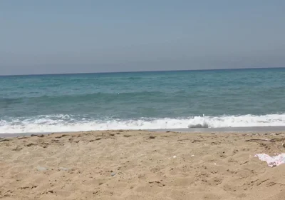 Red Beach in Crete