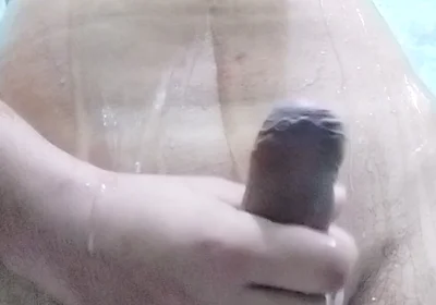 Jerking While Bathing
