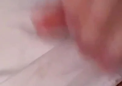 POV He’s Jerking off for You on a Video Call and Cumming Hard with Moans