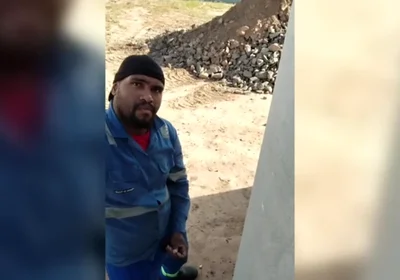 Before Heading Home, the Worker Gets a Quickie at the Construction Site.