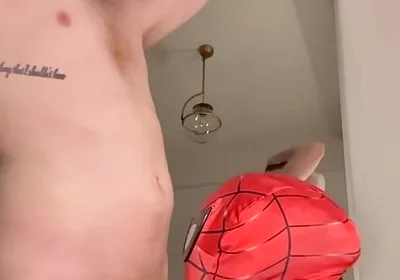 Stretching Spider-man