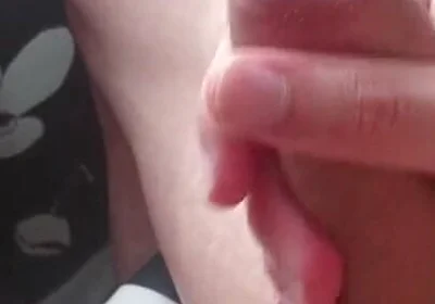 Jerking off and Cumming by the Window on the Chair - Shooting My Load in Plain Sight