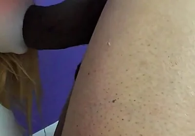 Good Blowjob Then Arch Back Prone Bone Cum on Ass