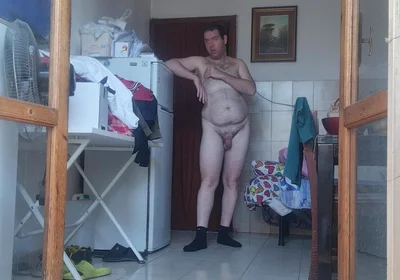 Naked Boy All Alone