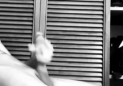 Monochrome BBC Stroking Session - Intense Handjob and Cum Black20one