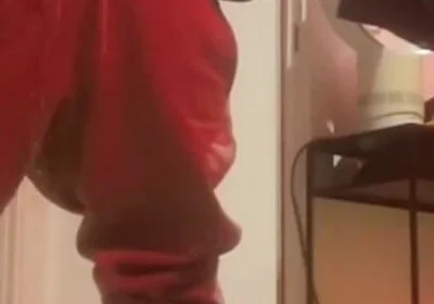 Amateur Boy Pissing in a Glass Held in His Friend's Mouth