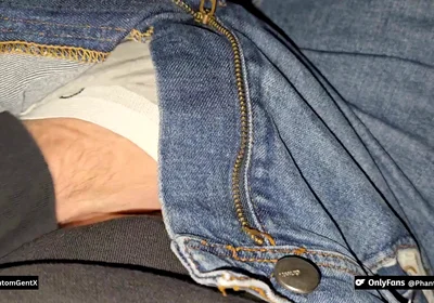 Phantomgentx - Horny German Sneaks Into the Car with Huge Precum Cock to Cum
