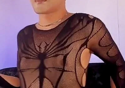 Ken Femboy Dances in Front of the Camera Dressed as a Whore Sissy