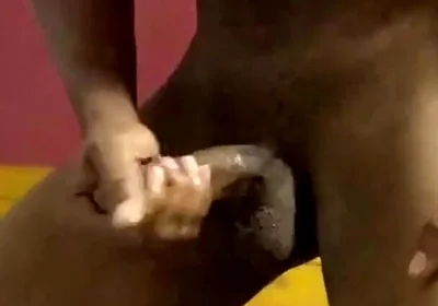 Black Twink Morning Jerk off