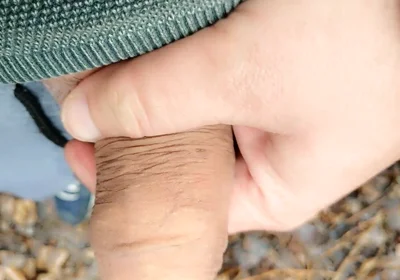 Cheesy Dirty Unwashed Cock Outdoor Walking Part 1