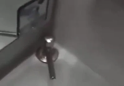 Masturbating Inside the Bus Bathroom