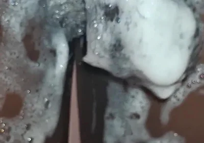 Cms Cleaning His Big Black Uncut Cock