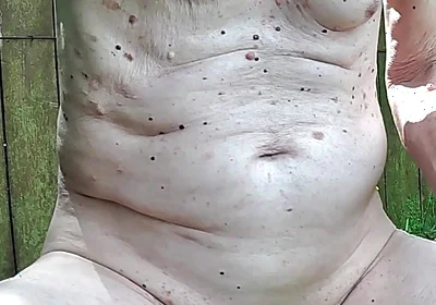 Close up Outdoor Anal and Sounding Cum