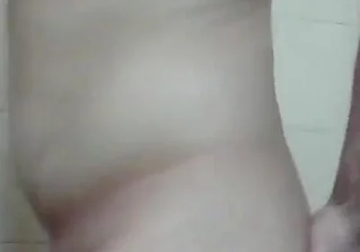 Hot Stud Spanks and Fingers Himself While Showering
