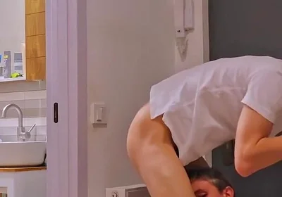 We Met at the Club, Went to My Place and He Swallowed My Big Dick