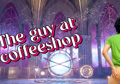 Seeing a Guy Is a Coffee Shop with Hard Cock and Offered Him a Blowjob