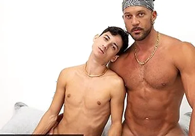 Horny Rocky Takes Control And Fucks Twink Juninhos Tight Ass In Every Position