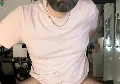 Sitting with Your Legs Open in Front of the Webcam