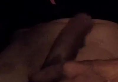 Wife Drives Me Around Town While I Jerk My Cock with My Tits Out