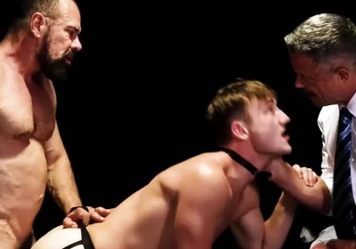 Spitroasted By These Two Masters With Colton Fox