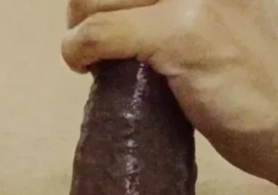 Close up Zoom All Viens Tied Hard Cock and Balls