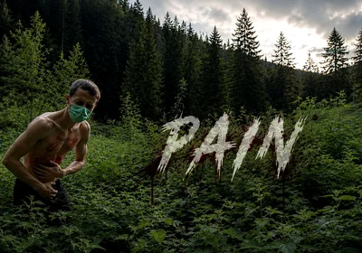 Hardcore!!! Stinging Nettles Video with Intense Suffering
