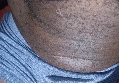 Hairy Kenyan Muscline Dude