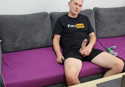 Horny Big Dick Guy - Hot Masturbation, Intense Orgasm and Massive Cumshot