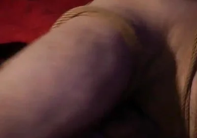 Beautiful Guy Tightly Roped: Trying to Escape