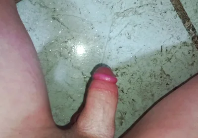 In the Bathroom, Manual Masturbation with Nerve-wracking Moans, Too Bad I Didn't Satisfy