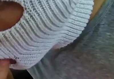 A Sissy Emo Twink Got Fucked Right on the Highway by a Guy Without a Condom, Covered in Cum