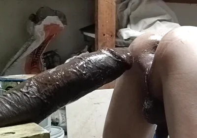 Always Against a Huge Dildo