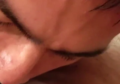 Making Deepthroat to a Sexy German Stepdaddy