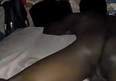 Big Cock Makes Late Night Show in His Rustic Room
